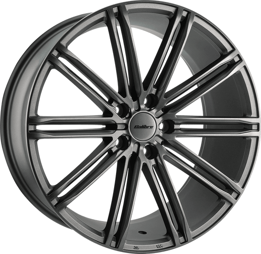 Calibre CCI T5 T6 T6.1 9.0 x 20" Alloy wheels with tyres (Gunmetal/ Polished)