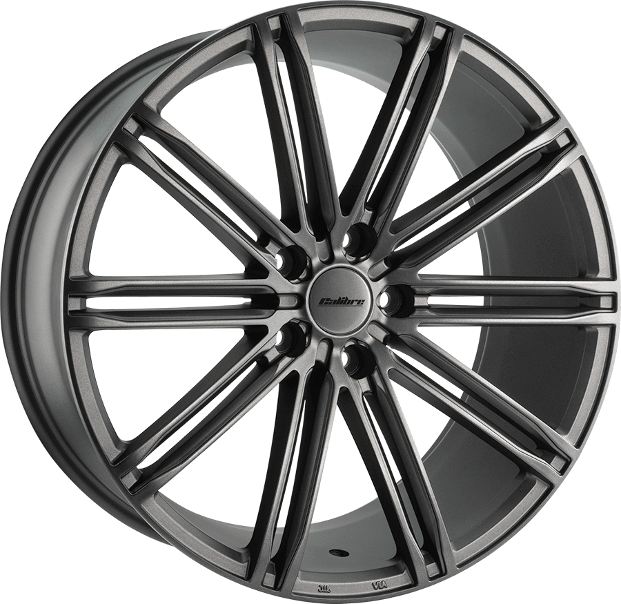 Calibre CCI T5 T6 T6.1 9.0 x 20" Alloy wheels with tyres (Gunmetal/ Polished)