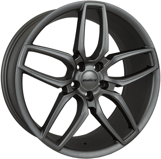 Calibre CCU T5 T6 T6.1 9.0 x 20" Alloy wheels with tyres (Matt Gunmetal)