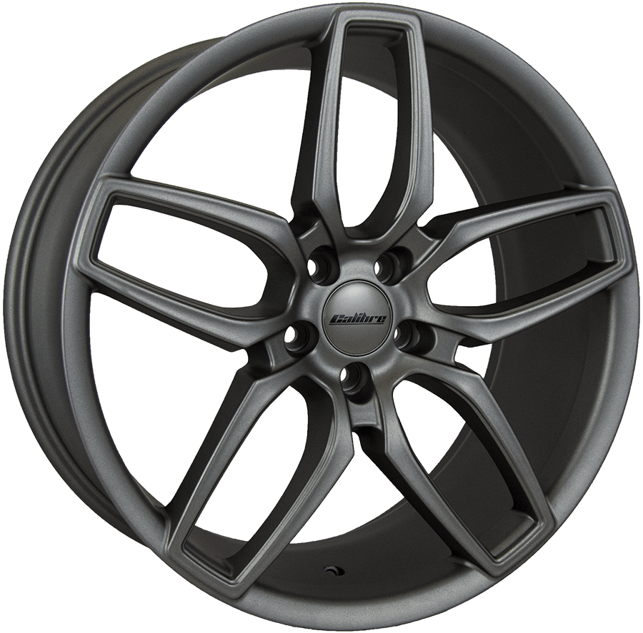 Calibre CCU T5 T6 T6.1 9.0 x 20" Alloy wheels with tyres (Matt Gunmetal)